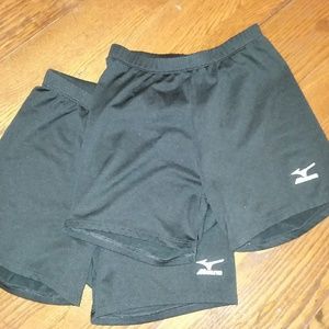 Black Mizuno spandex